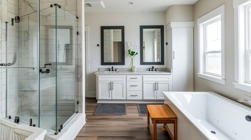 Wide Bathroom Renovation Gallery